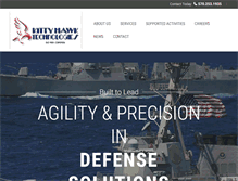 Tablet Screenshot of kittyhawktech.com